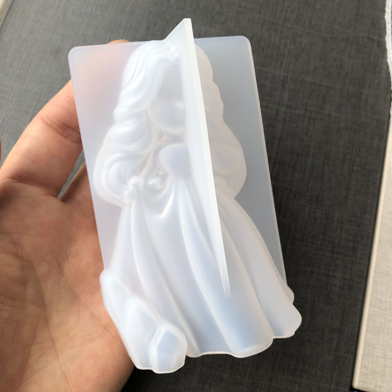 3D Cute Princess Silicone Cand - Candle Supplies Wholesale ulasan dan harga