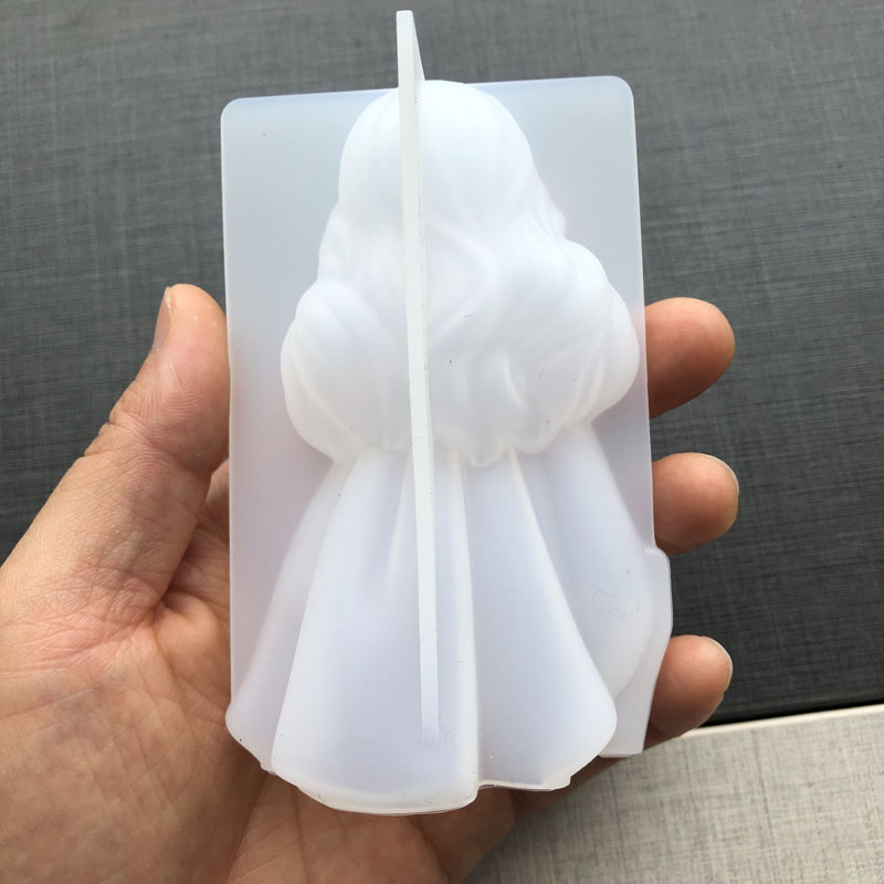 3D Cute Princess Silicone Cand - Candle Supplies Wholesale ulasan dan harga