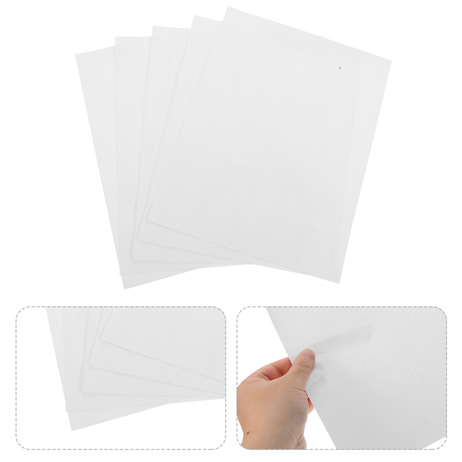 10Sheets Waterproof Wine Label - Sticker Label Template ulasan dan harga