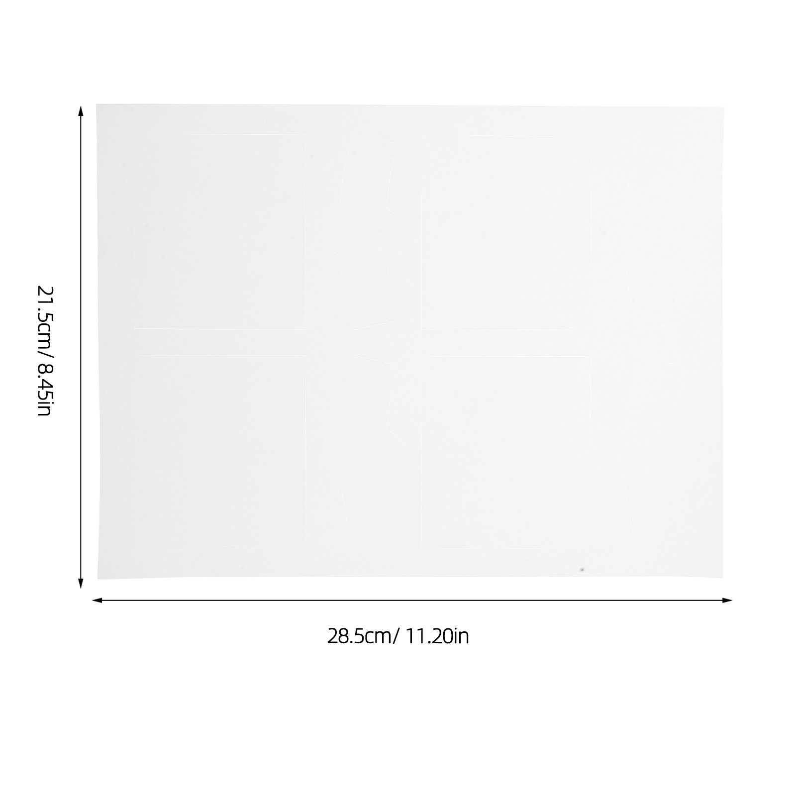 10Sheets Waterproof Wine Label - Sticker Label Template ulasan dan harga