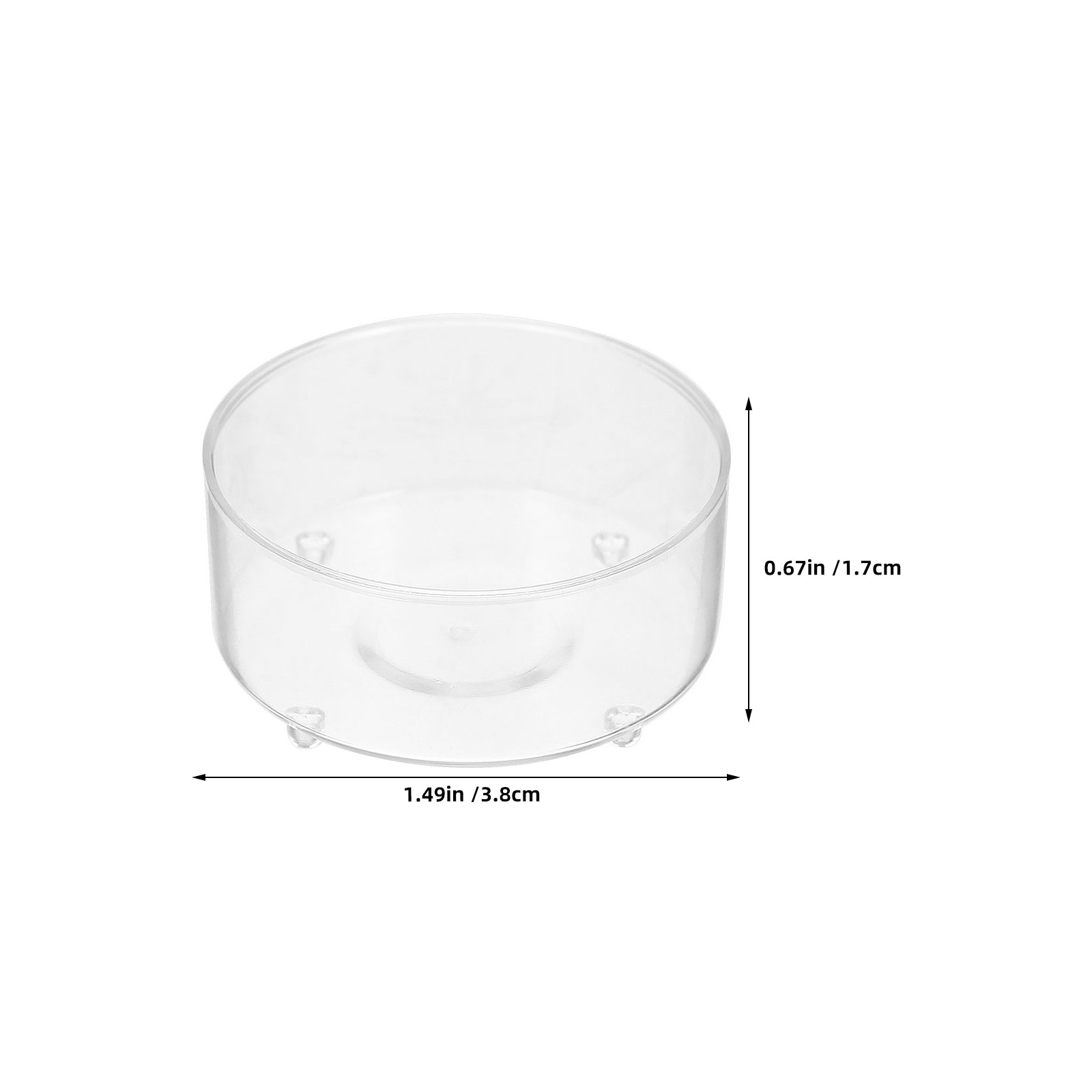 50Pcs Plastic Cups for Tealigh - Candle For Supplies ulasan dan harga