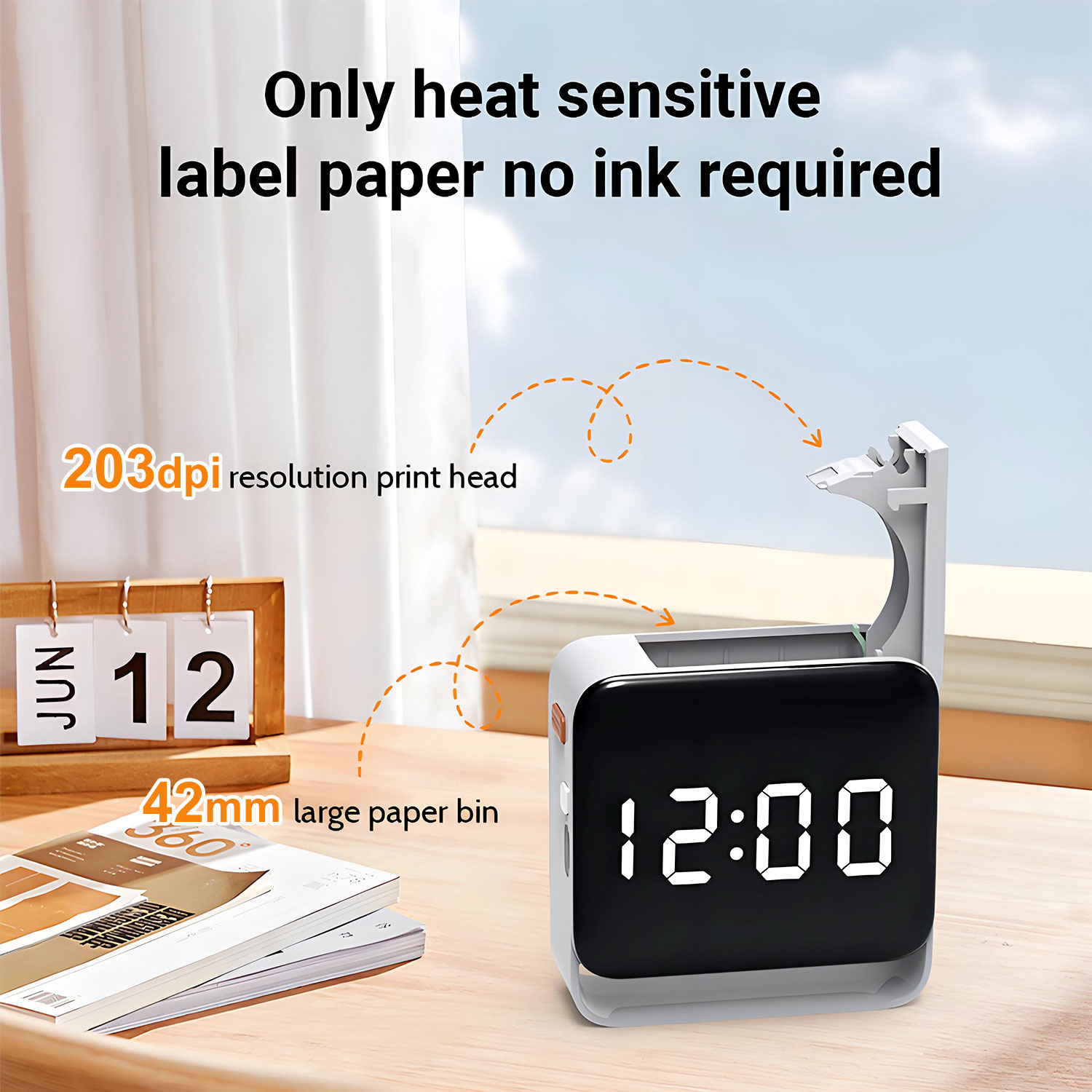 Label Maker with Paper Roll fo - Sticker Label Template ulasan dan harga