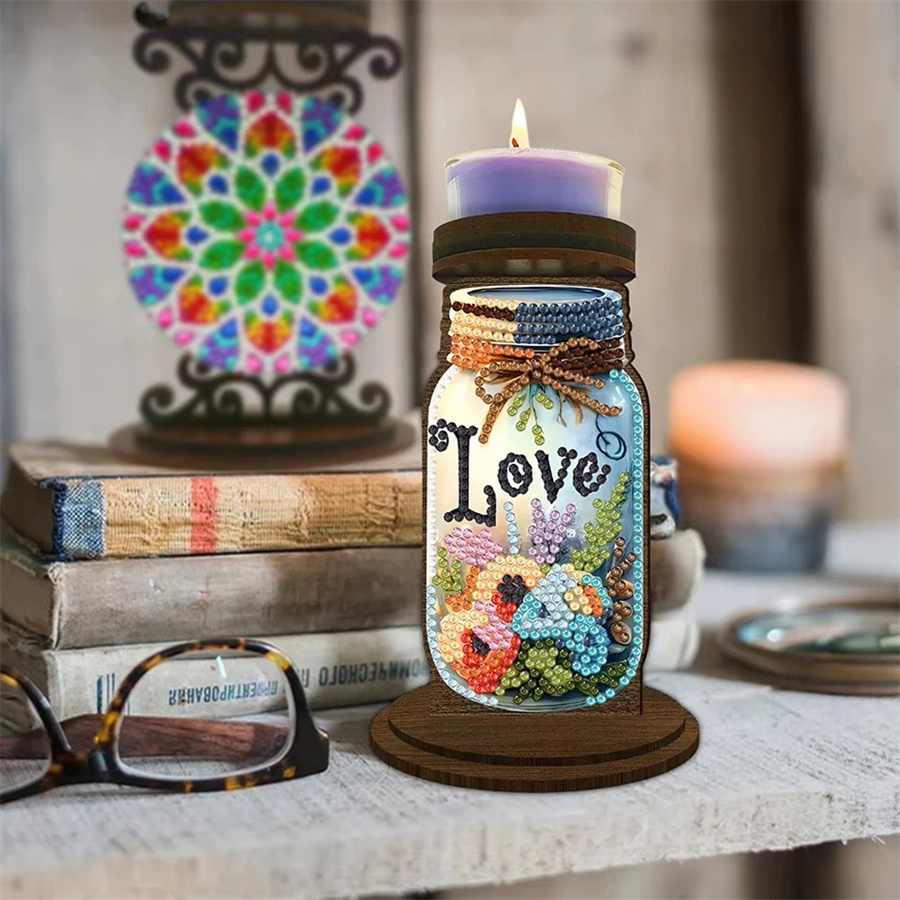 Love candle holder Halloween h - Candle For Supplies ulasan dan harga