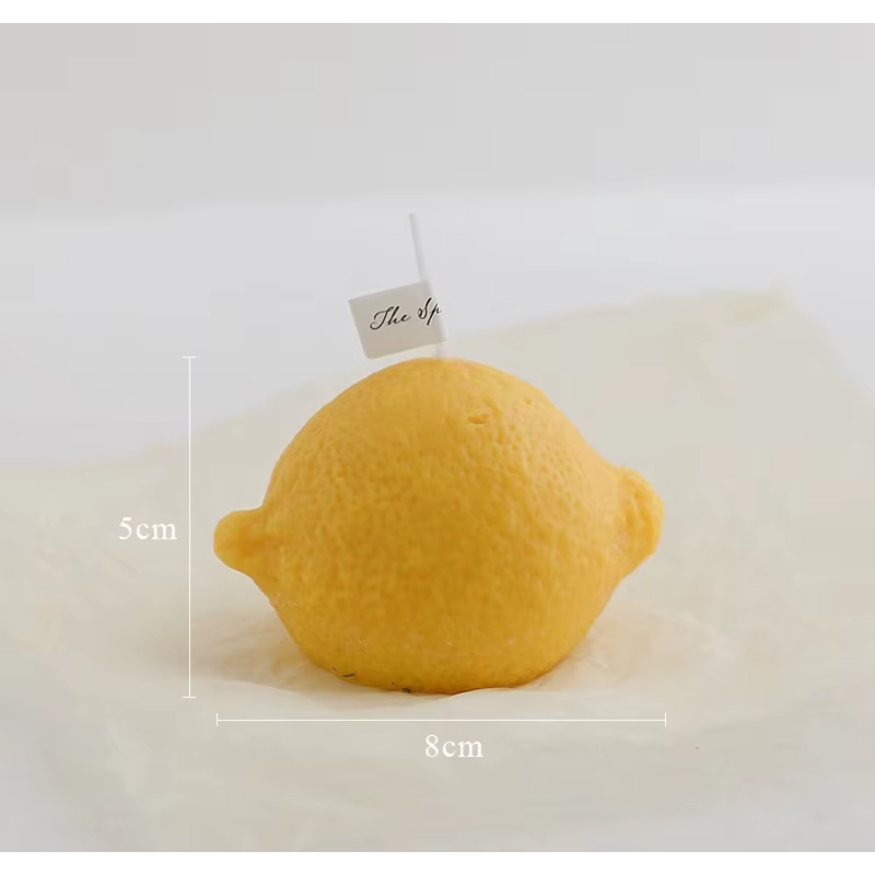Custom Home Decoration Lemon C - Candle For Supplies ulasan dan harga
