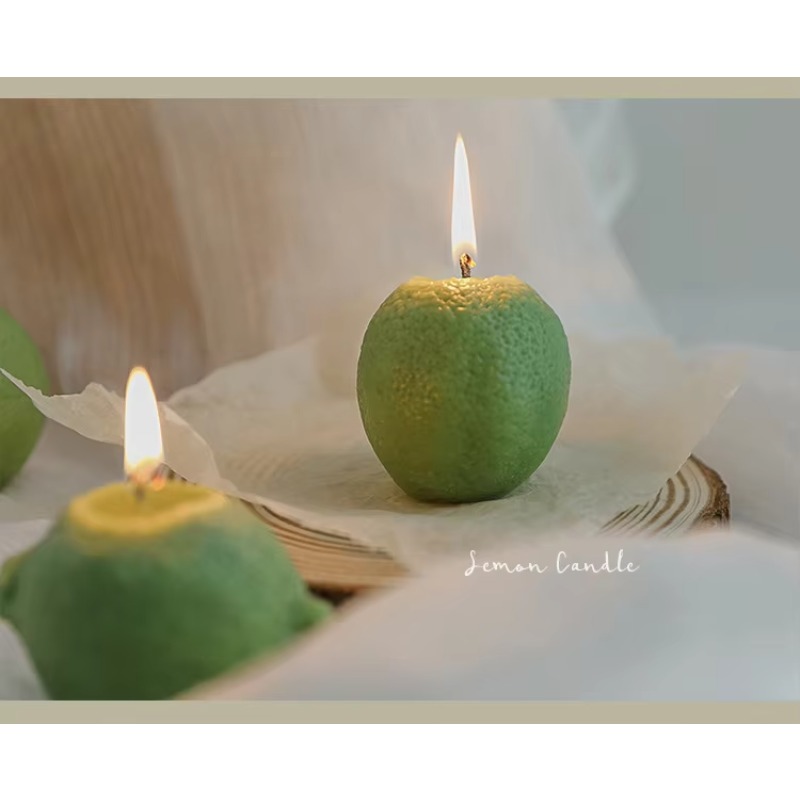 Custom Home Decoration Lemon C - Candle For Supplies ulasan dan harga