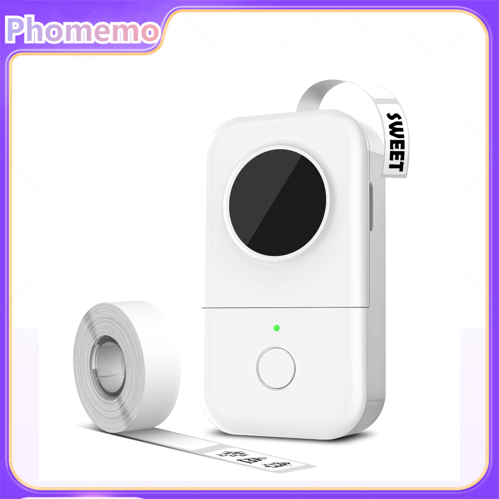 Printer Portable Wireless Blue - Sticker Label Template ulasan dan harga