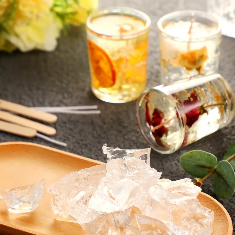 Transparent Crystal Wax, Jelly - Candle Supplies Wholesale ulasan dan harga